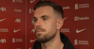 Jordan Henderson reveals Liverpool dressing room reaction after beating Everton at Anfield