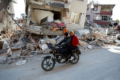 A woman rescued from rubble in Turkey 203 hours after quake
