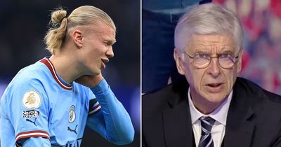 Arsene Wenger tells Arsenal his Erling Haaland theory before Man City showdown