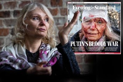 I want to help my homeland, says ‘face of war’ Ukrainian woman