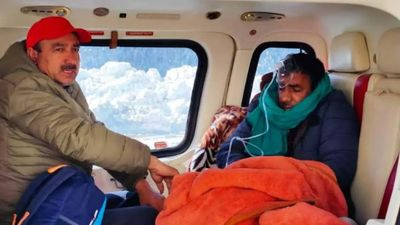 Himachal Pradesh CM Sukhvinder Singh Sukhu gets serious patient from remote Pangi valley airlifted for treatment