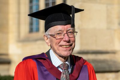 Student, 76, completes his PhD after 50 years