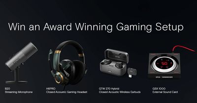 You could win the ultimate EPOS gaming pack featuring BrainAdapt that will turn you into a gaming legend