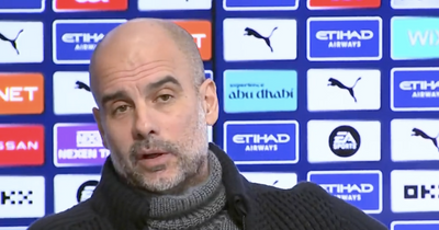 Pep Guardiola responds to claims of Mikel Arteta's Arsenal title advantage over Man City