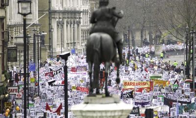 ‘It changed my life’: protesters look back on 2003 Stop the War march