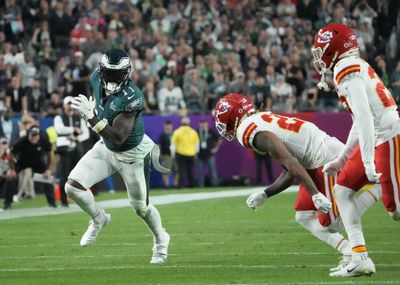 Somber A.J. Brown reacts to Eagles’ Super Bowl 57 loss to Chiefs