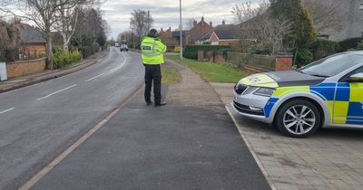 Police carry out speed checks in Keyworth following villagers' complaints