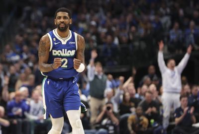 Kyrie Irving is already playing coy on his long-term future with the Dallas Mavericks