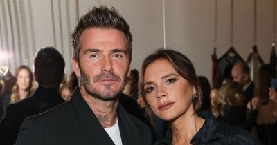 Fans say 'that's not David Beckham' as he and Victoria share throwback snaps on Valentine's Day