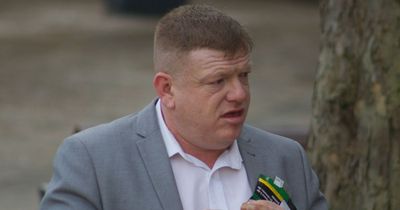 Binman grins in court after smashing neighbour's conservatory with hammer
