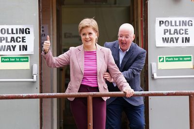 Nicola Sturgeon and Peter Murrell second on 'political power couple' list