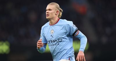 Man City handed major injury boost ahead of Arsenal clash as Erling Haaland spotted in training