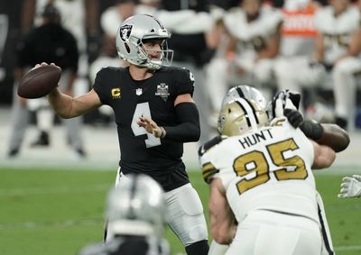 Raiders cut Derek Carr, Saints and Panthers among teams showing interest