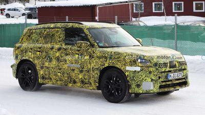 Mini Countryman EV Spied For First Time