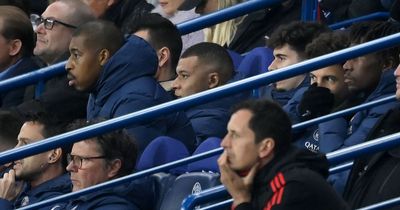 Kylian Mbappe's reaction to Bayern Munich goal speaks volumes after PSG star benched