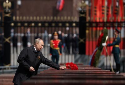 Putin, secure in power, sets stage for long and draining war
