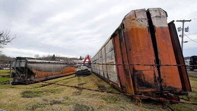 Ohio town takes resident questions on derailment, chemicals