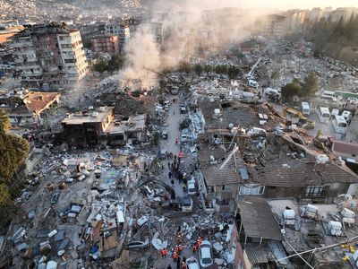 Three women, two children pulled from rubble in Turkey, some aid reaches Syria
