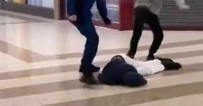 Shocking video showing teen boy being stamped on in 'random' Lanarkshire shopping centre attack goes viral