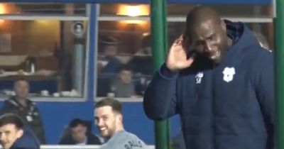 What Cardiff City's Sol Bamba did at the full-time whistle at Birmingham City as legend 'learns from the best'