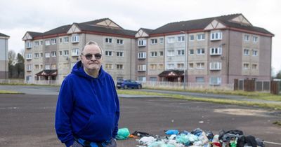 Lone Scot living on 'ghost town' street spends £2,000 decorating home in 'eyesore' area
