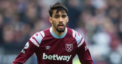 West Ham's Lucas Paqueta posts message ahead of Tottenham trip after Chelsea injury scare