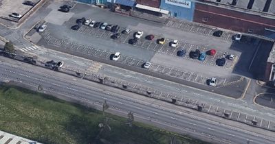 Gang of teens 'throw bricks and concrete at moving cars'