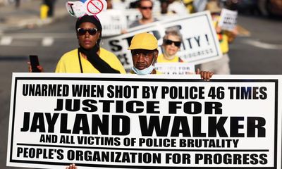 One in 20 US homicides are committed by police – and the numbers aren’t falling