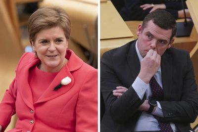 Nicola Sturgeon owes Douglas Ross £50 after lost resignation bet