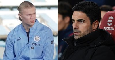 Erling Haaland makes telling Mikel Arteta comment when discussing Arsenal