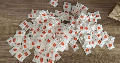 Man baffled to receive 315 sachets of salt instead of McDonald's breakfast order