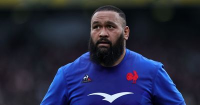 France prop Uini Atonio banned for rest of Six Nations after Rob Herring tackle