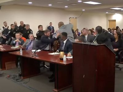 Buffalo white supremacist gunman removed from court after man rushes at him as he’s sentenced to life
