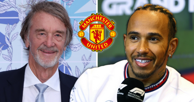 Lewis Hamilton gives update on Sir Jim Ratcliffe's Man Utd bid and makes Arsenal point
