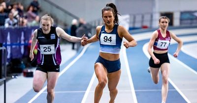 Perth sprinter Lois Garland wins 200m gold at Scottish Student Athletics Indoor Championships