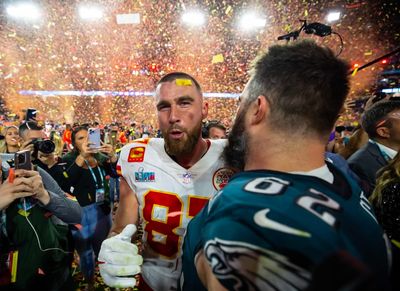 Travis and Jason Kelce Cry While Talking About Their Mom