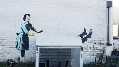 Council returns freezer to Banksy Valentine’s Day Mascara artwork