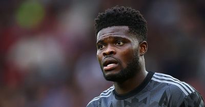 Arsenal confirm Thomas Partey injury fears as Mikel Arteta hands out first start