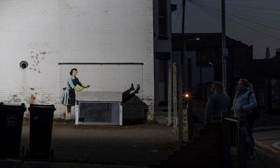 Kent council returns freezer to Banksy’s Valentine’s Day artwork