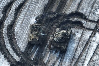 Russia estimated to have lost ‘almost half’ of its key battle tanks during Ukraine war