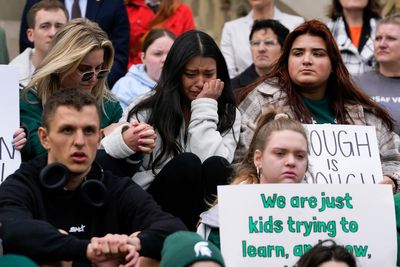 Michigan State students' training kicked in during shooting