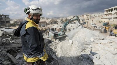How Russian bombardment in Syria prepared the White Helmets' volunteers for deadly earthquake rescues