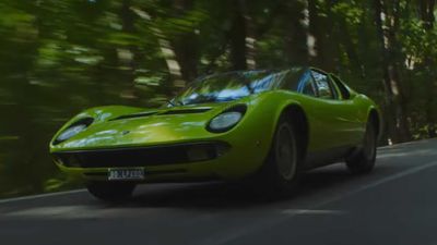 See Lamborghini Miura Cruise With Porsche, Audi, McLaren In Anniversary Video