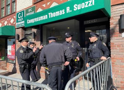 George Santos barricaded in district office as local residents are refused meeting with embattled congressman