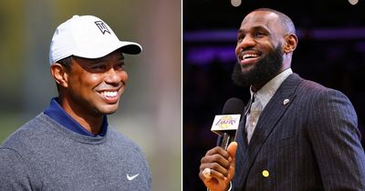 Tiger Woods credits "absolutely incredible" LeBron James after breaking NBA record