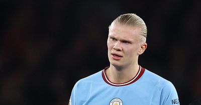 What Martin Odegaard and Erling Haaland did in tunnel at half-time of Arsenal vs Man City