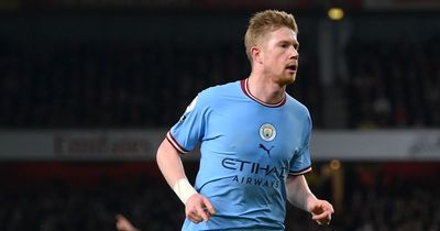 What Kevin De Bruyne did to Mikel Arteta during Arsenal Premier League clash vs Man City