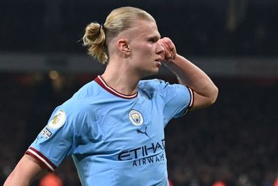 Arsenal 1-3 Manchester City: Erling Haaland on target as Gunners drop off the top of the Premier League
