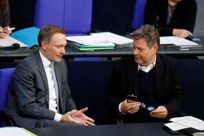 Top German ministers spar over budget in sign of coalition tensions
