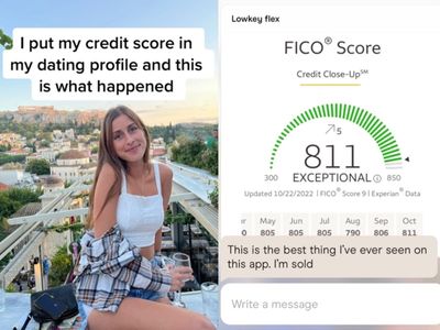 Woman reveals ‘iconic’ results after adding her credit score to her dating profile